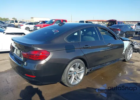 2017 BMW 430I Gran Coupe from USA, damaged, VIN WBA4F7C30HG788227